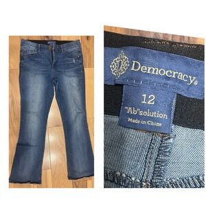 Democracy Women's Flare Jeans in Blue